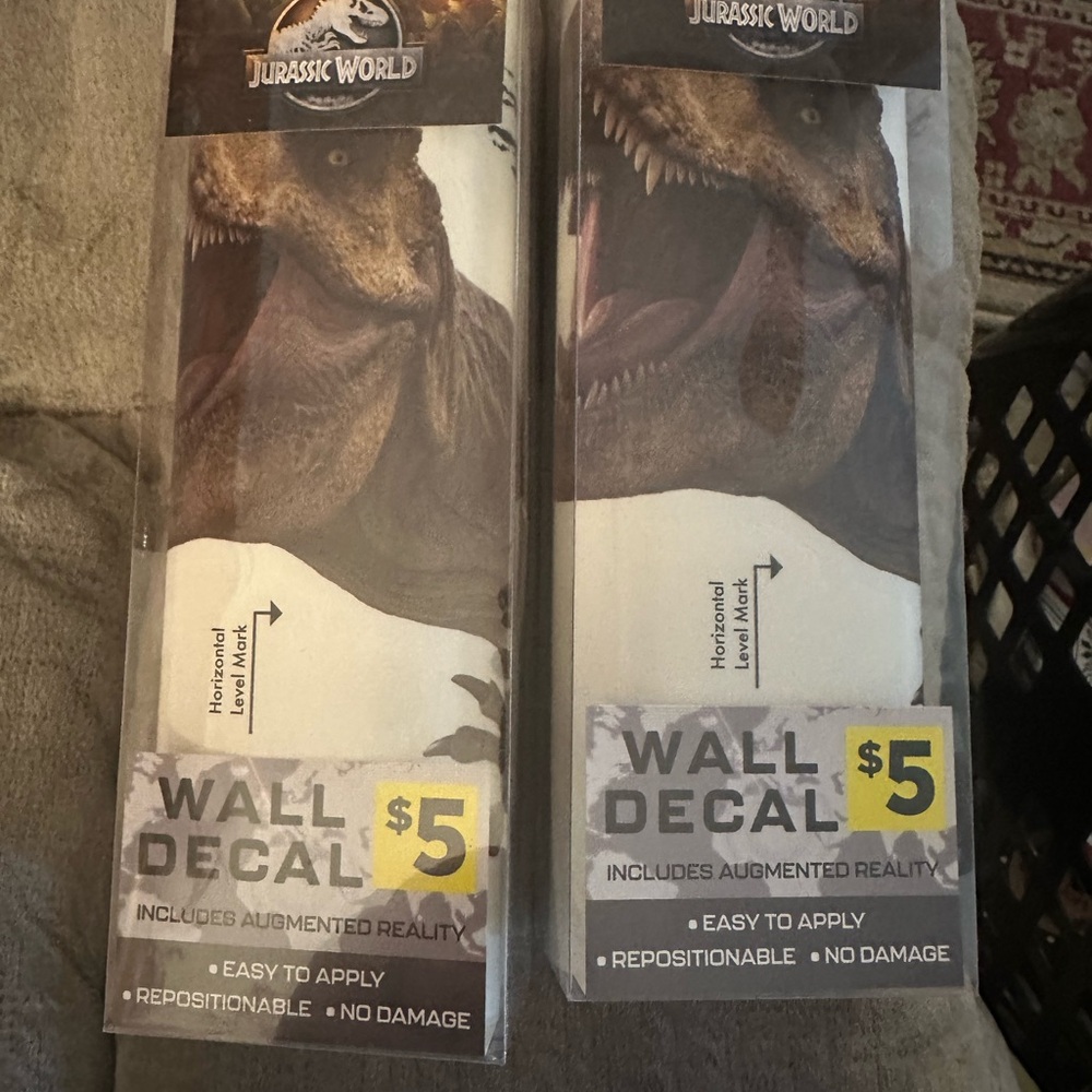 Jurassic Park Dinosaur Wall Decal - Brown